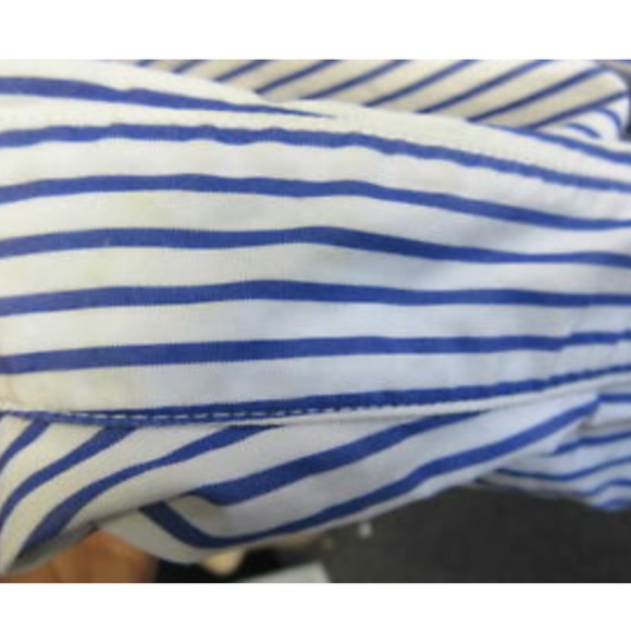 JEAN PAUL GAULTIER FEMME white/blue dress sz 40/6 - Picture 6 of 7